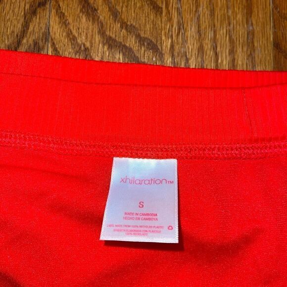 XHILARATION Ribbed High Waisted Bandeau Bikini Size Small - Picture 5 of 9